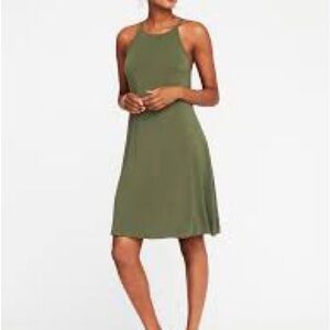 Gap Olive Green SleevelessTank Dress